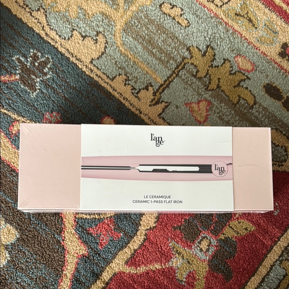 Lange Pink Ceramic Flat Iron